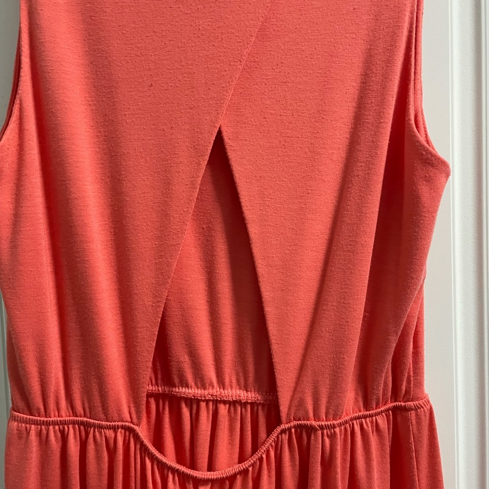 Pink Dress with Cutout Back - Picture 3 of 4